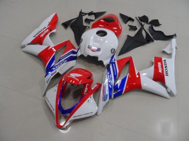 Blanco Rojo Azul Motul Carenado Honda CBR 600 RR 07-08