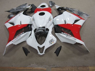 Blanco Rojo Carenado Honda CBR 600 RR 09-12