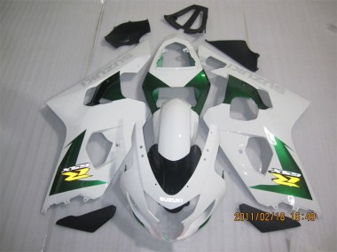 Blanco Verde Carenado Suzuki GSXR 600 K4 04-05