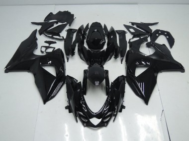 Brillante Negro Carenado Suzuki GSXR 1000 K9 09-16