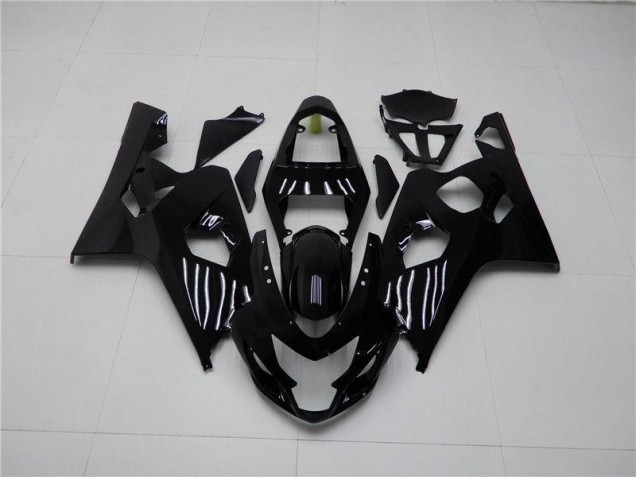 Brillante Negro Carenado Suzuki GSXR 600 / 750 K4 04-05