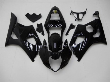 Brillante Negro Inyección Kit Carenado Suzuki GSXR 1000 K3 03-04