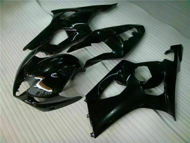 Brillante Negro Inyección Kits Carenado Suzuki GSXR 1000 K3 03-04