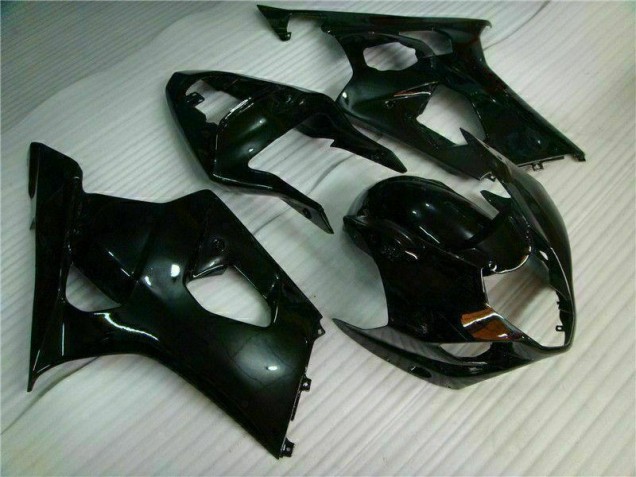 Brillante Negro Inyección Kits Carenado Suzuki GSXR 1000 K3 03-04