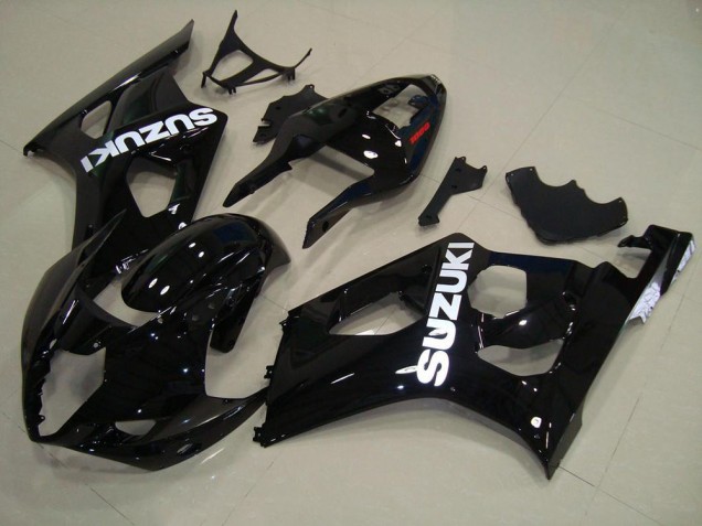 Brillante Negro Kit ABS Carenado Suzuki GSXR 1000 K3 03-04