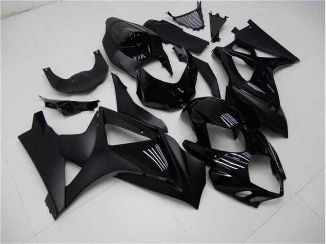 Brillante Negro Mate Carenado Suzuki GSXR 1000 K7 07-08