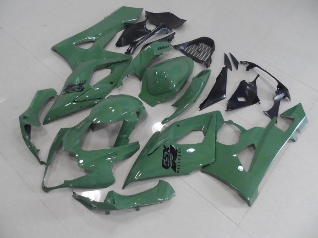 Brillante Verde Militar Carenado Suzuki GSXR 1000 K5 05-06