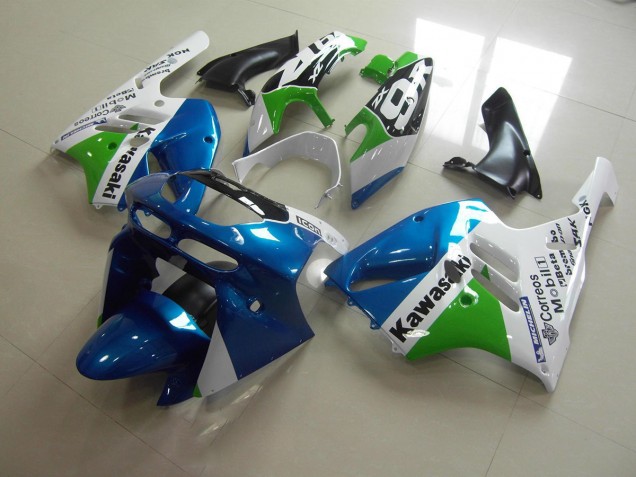 Claro Azul Blanco Carenado Kawasaki ZX9R 94-97