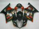 Negro ABS Kits Carenado Suzuki GSXR 1000 K3 03-04