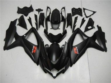 Negro ABS Plástico Suzuki GSXR 600 / 750 K8 08-10