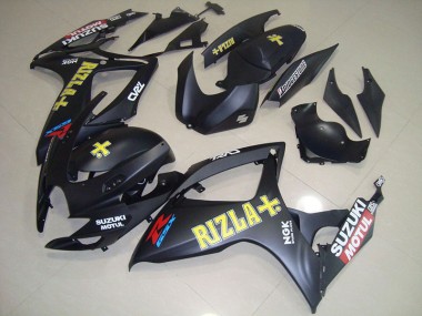 Negro Amarillo Rizla Carenado Suzuki GSXR 750 K6 06-07