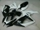 Negro Blanco Carenado Suzuki GSXR 600 / 750 K6 06-07