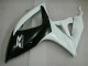 Negro Blanco Carenado Suzuki GSXR 600 / 750 K6 06-07