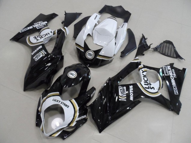 Negro Lucky Strike Carenado Suzuki GSXR 1000 K7 07-08