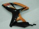 Negro Naranja Plástico Suzuki GSXR 600 / 750 K6 06-07