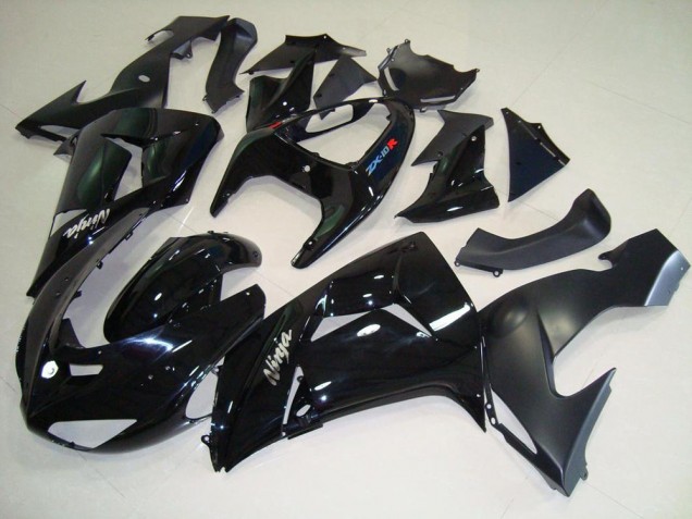 Negro Negro Mate Carenado Kawasaki ZX10R 06-07