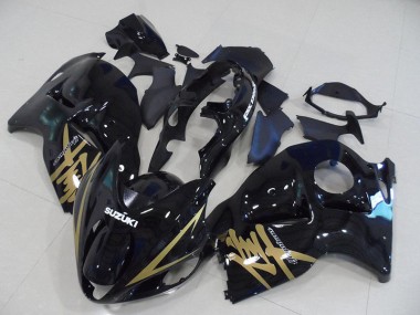 Negro Oro Calcomanías Carenado Suzuki GSXR 1300 Hayabusa 96-07