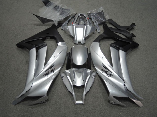 Plata Negro Ninja Carenado Kawasaki ZX10R 11-15