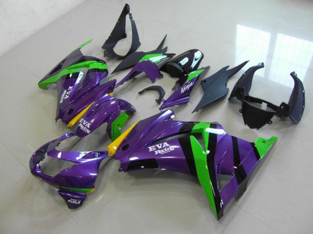 Púrpura EVA Racing Carenado Kawasaki ZX 250R 08-12