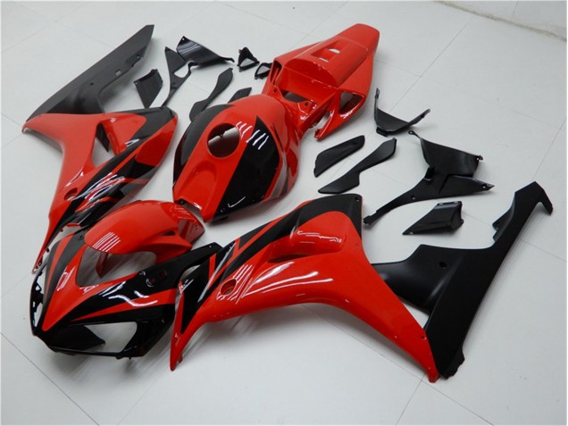 Rojo Negro Carenado & Plástico Honda CBR 1000 RR 06-07