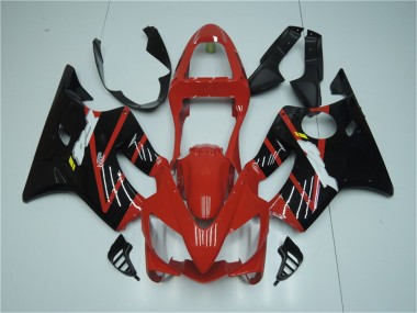 Rojo Negro Plástica Honda CBR 600 F4i 01-03