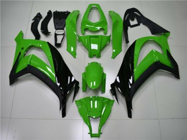 Verde Negro Carrocería Kawasaki ZX10R 11-15