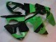 Verde Negro Kit Carenado Inyección Kawasaki ZX6R 00-02