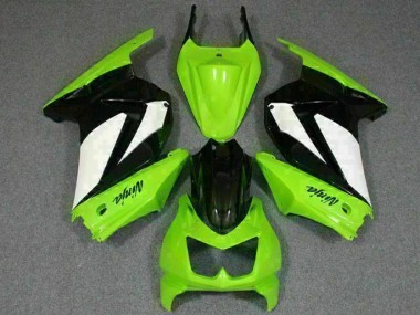 Verde Negro Ninja ABS Kits Carenado Kawasaki EX250 08-12