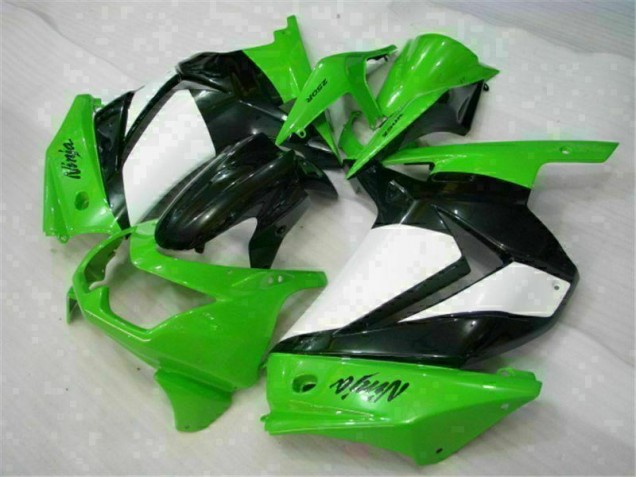 Verde Negro Ninja ABS Plástico Kawasaki EX250 08-12