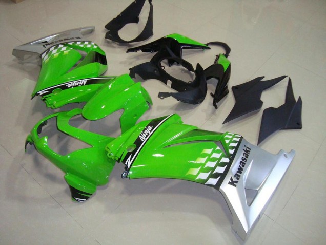 Verde Plata Carenado Kawasaki ZX 250R 08-12